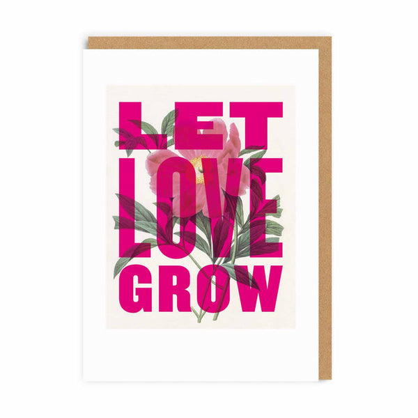 Let Love Grow Card