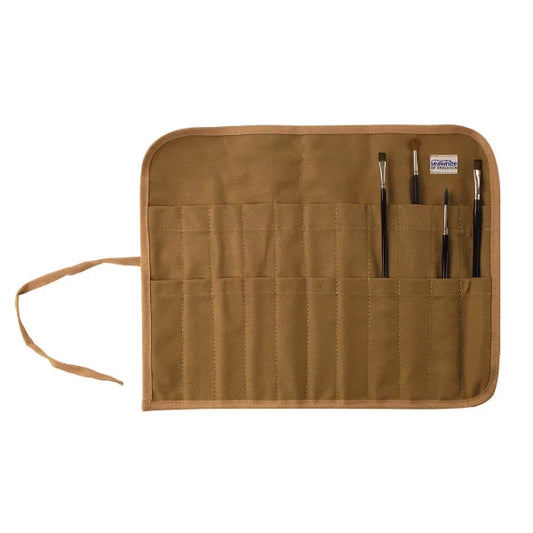 Fabric wrap Brush Roll