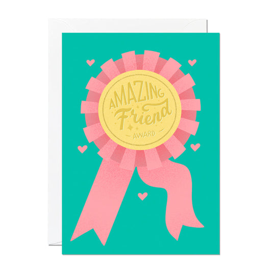 Amazing Friend Award card