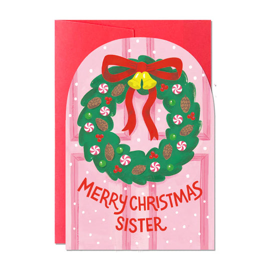 Merry Christmas Sister Christmas card