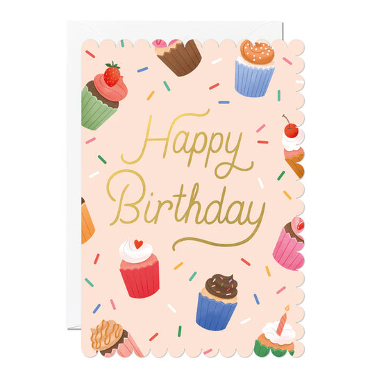 Cupcake Birthday Card