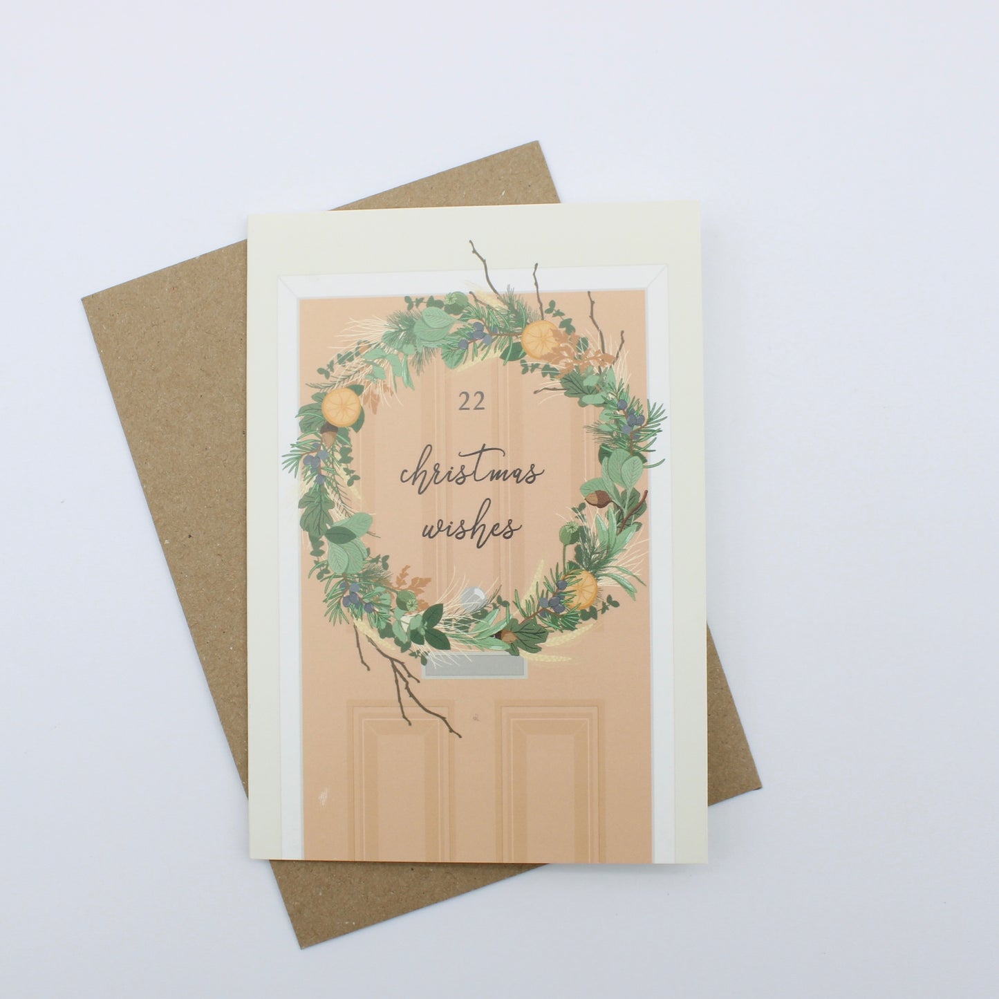 Christmas Wreath card