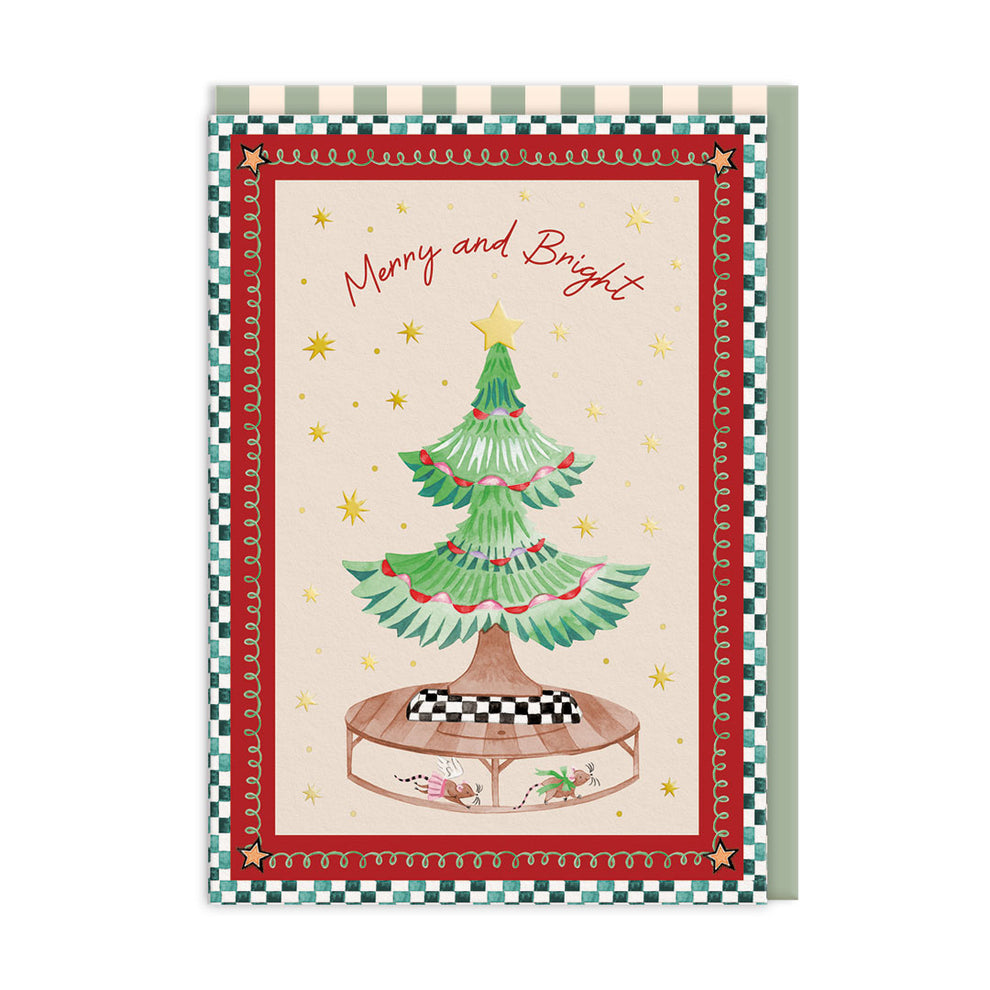 Nutcracker Tree card