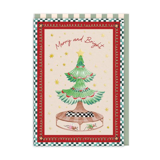 Nutcracker Tree card