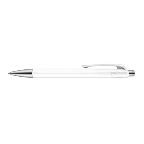 A white Caran d'Ache 888 Infinite pen available from the Pencil Me In stationery shop. 