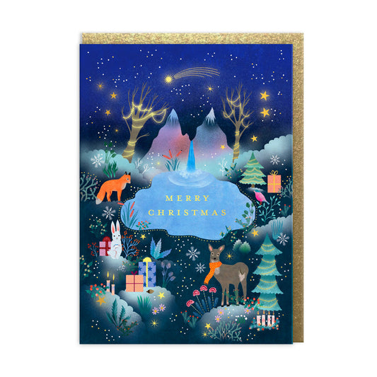Christmas Forest card