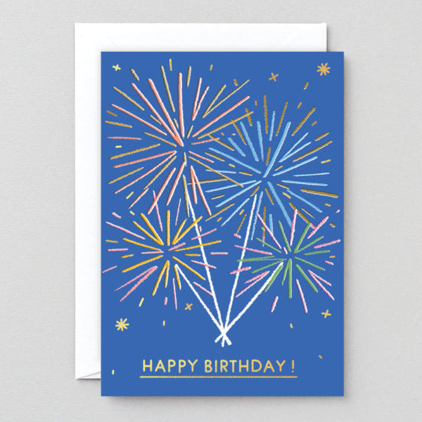 Firework Birthday Card