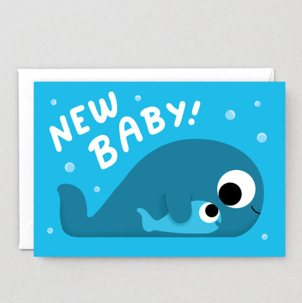 New Baby Whales Card