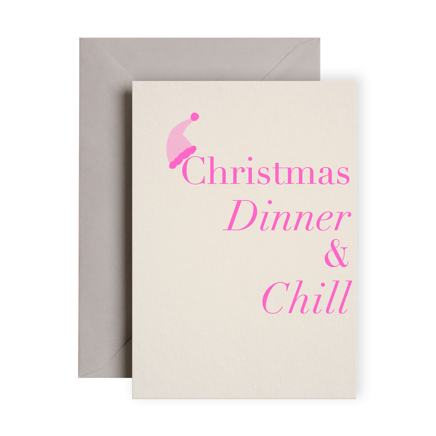 Christmas Dinner and Chill Card