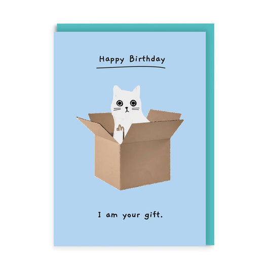 I am Your Gift Birthday Card