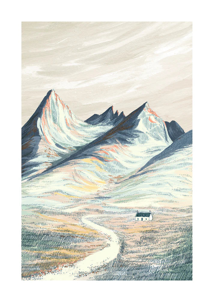 Cuillin Bothy Print - A3