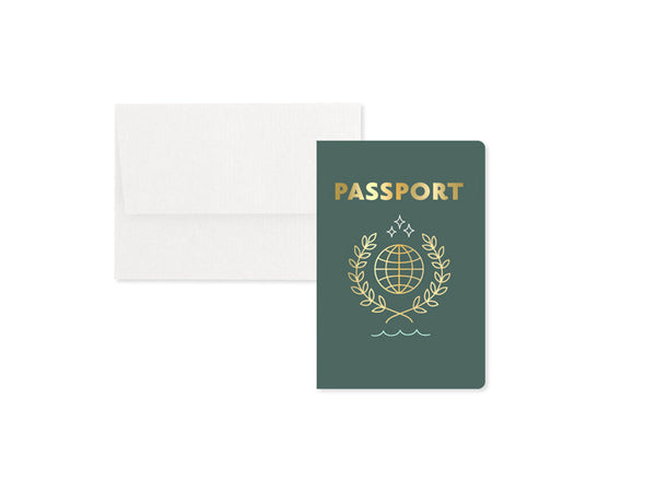 Passport 3D Layer Card