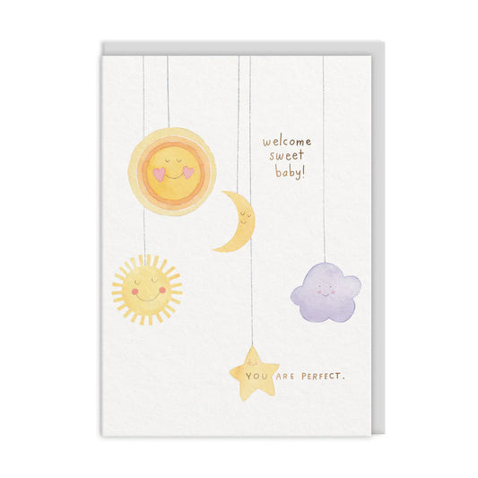 Welcome Sweet Baby Card