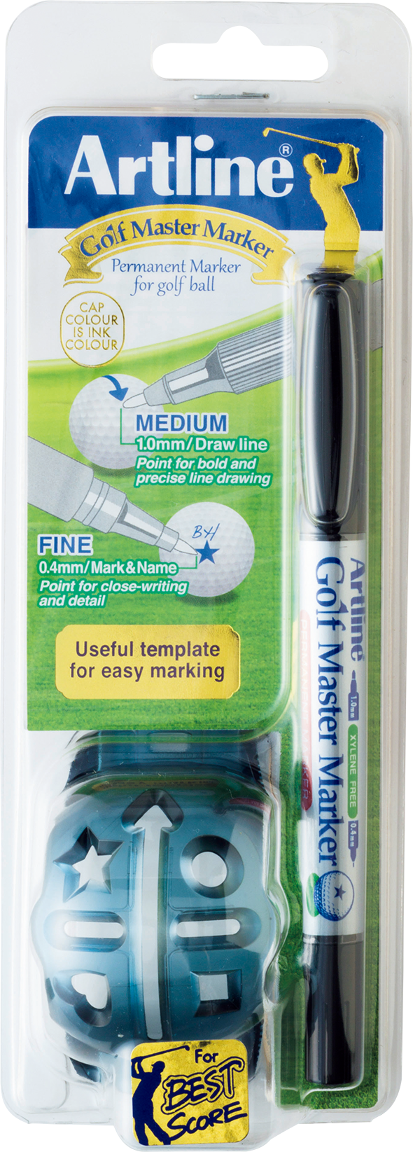 Artline Golf Master Marker - black