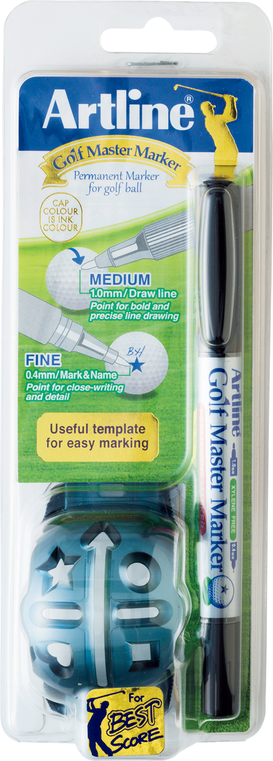 Artline Golf Master Marker - black