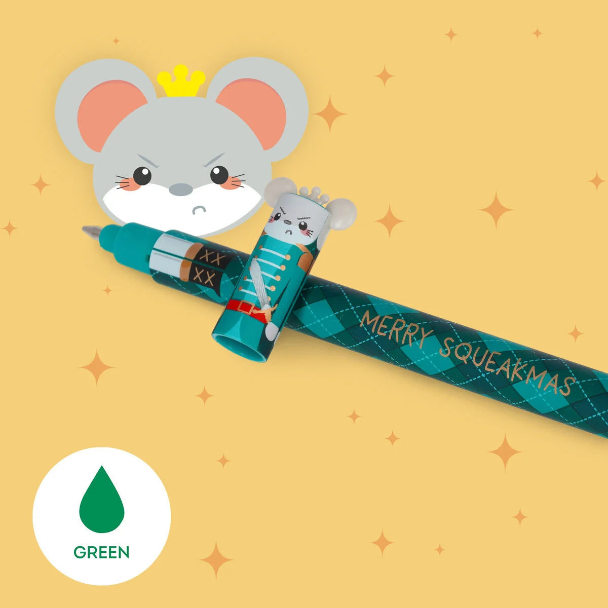 Set of 3 Erasable Gel Pens - The Nutcracker