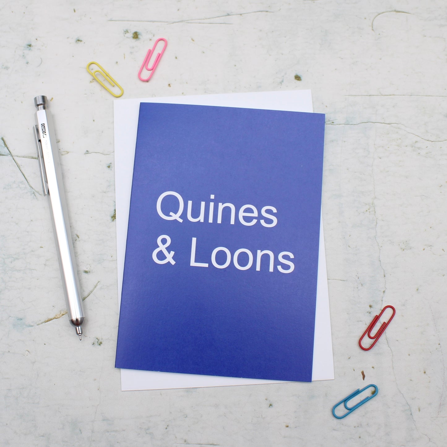 Quines & Loons card