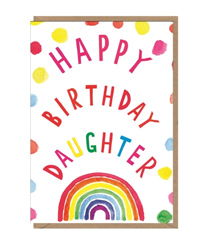 Neon Happy Birthday Daughter