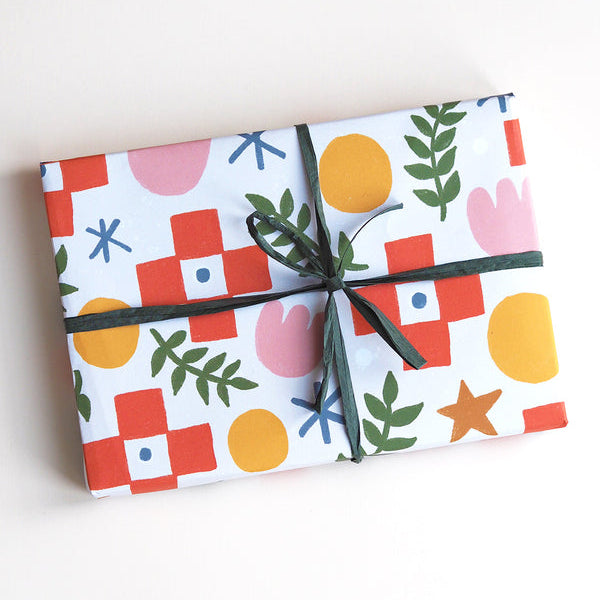Folk Wrapping Paper