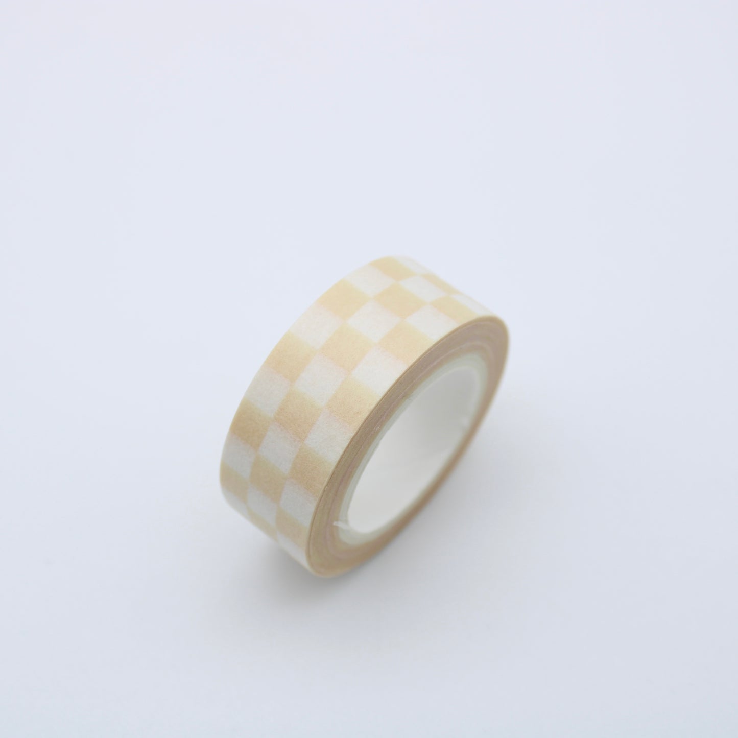 Peach checkered Washi Tape