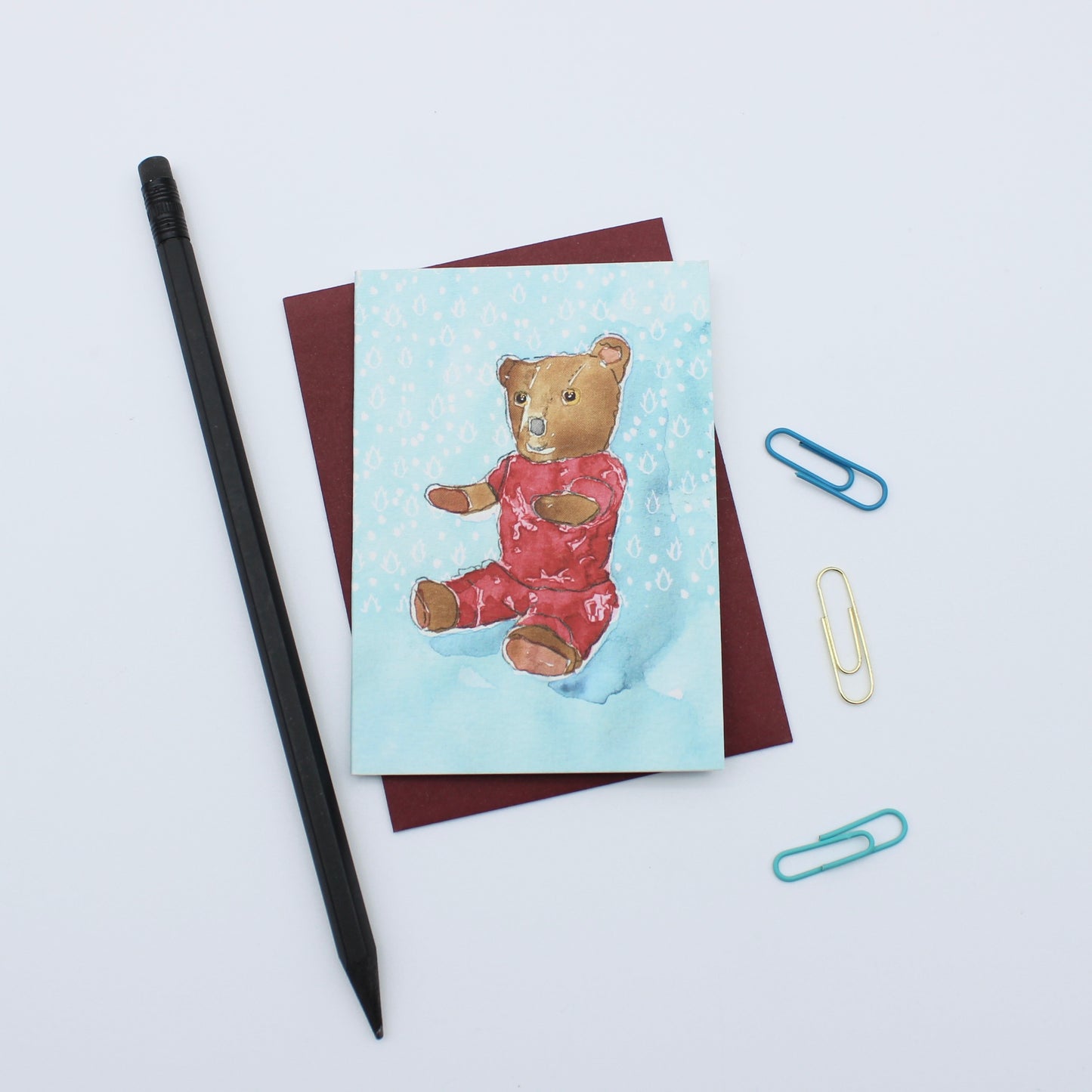 Teddy Bear mini card