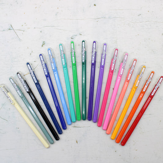 A selection of pentel mattehop pens in a variety of colours from the Pencil Me In stationery shop.