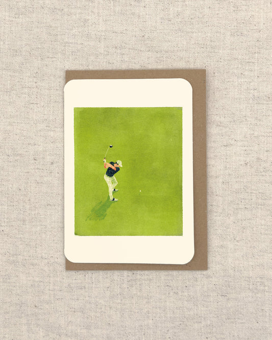 Golfer Card