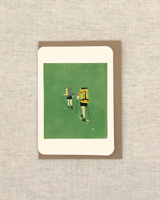 Two Walkers Card