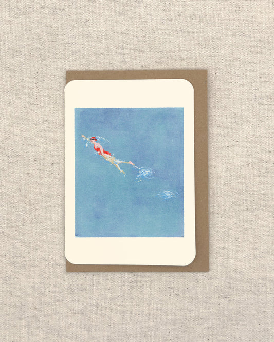 Swimmer Card
