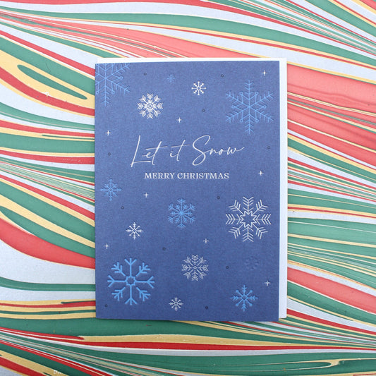 Let it Snow Christmas card