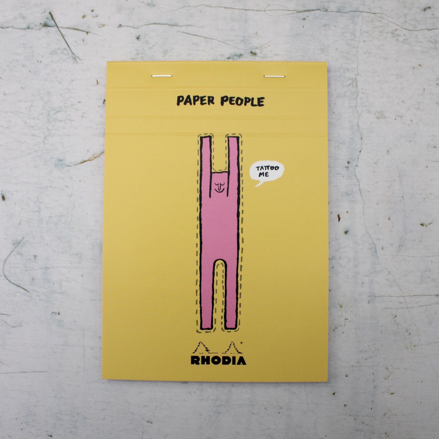 A Rhodia Paper People Notebook from the Pencil Me In stationery shop. 