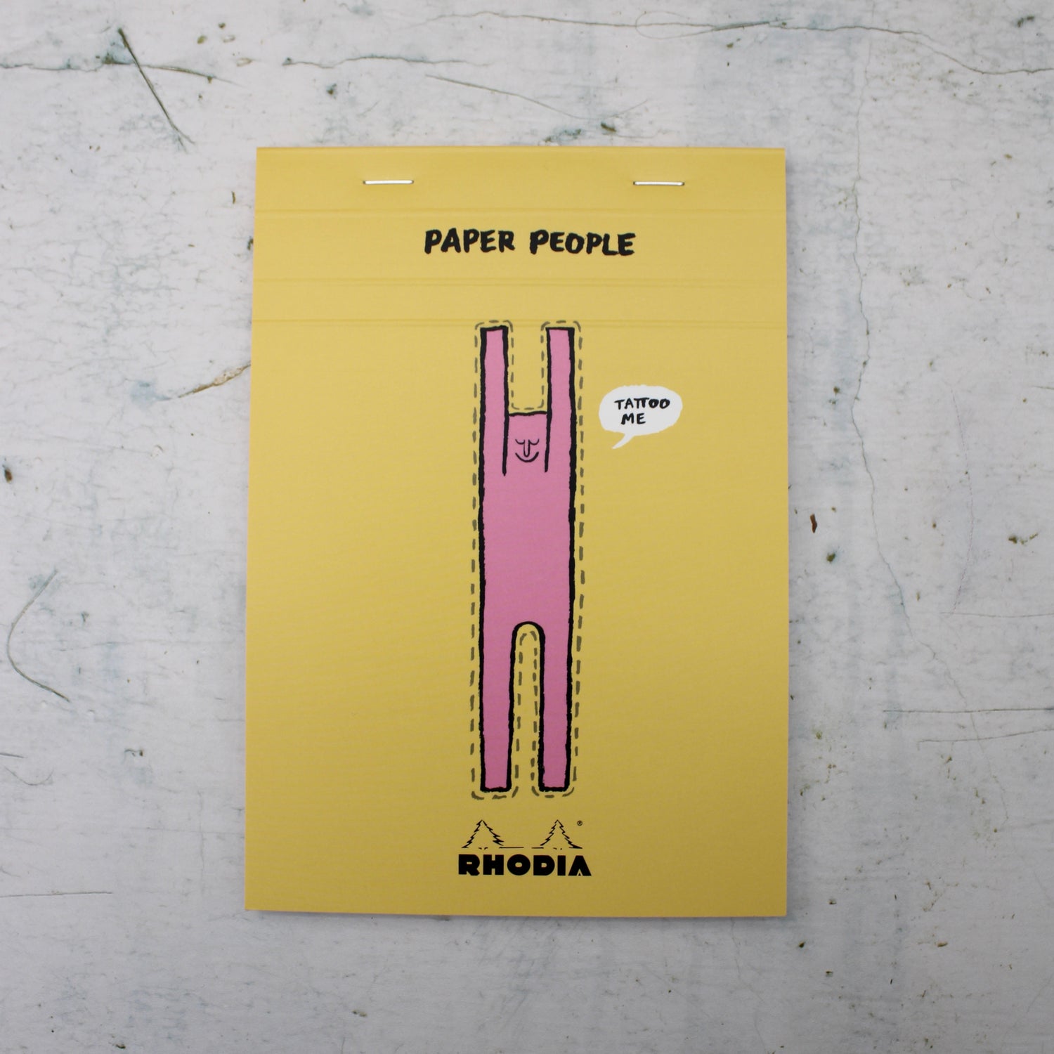 A Rhodia Paper People Notebook from the Pencil Me In stationery shop. 