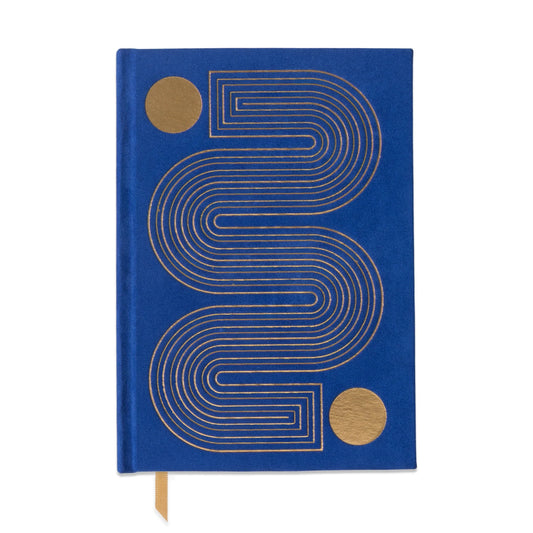 Suedette Cobalt Journal