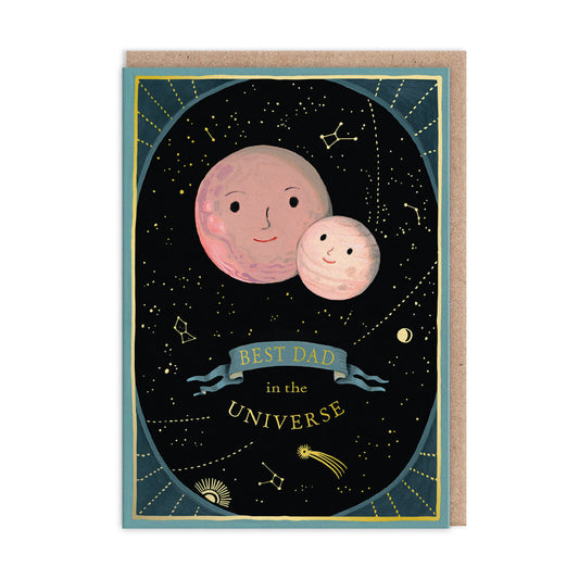 Best Dad in the Universe Card