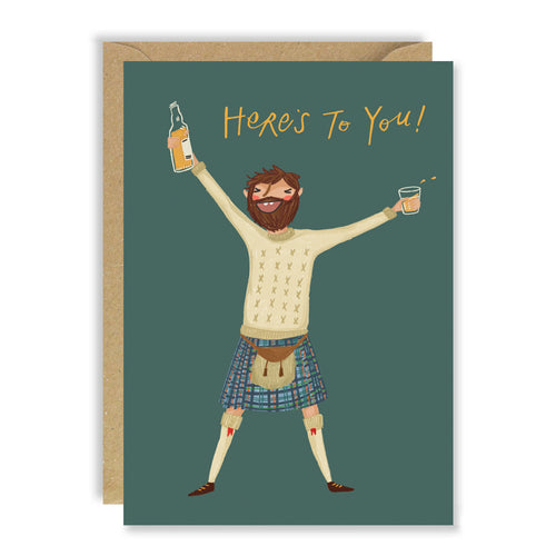 Here's to You Card