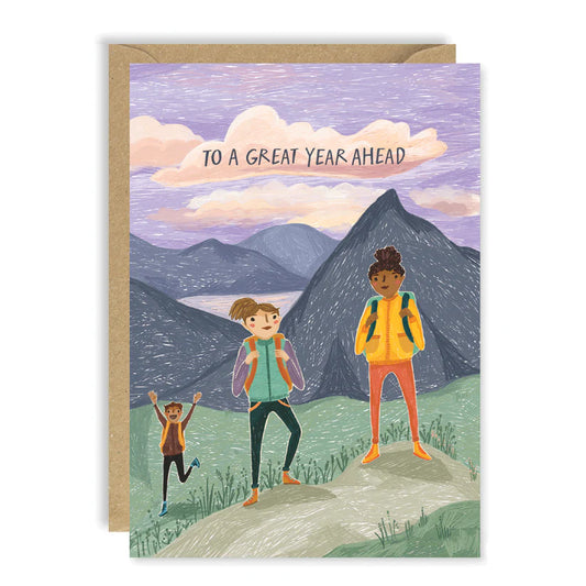 Great Year Hike card