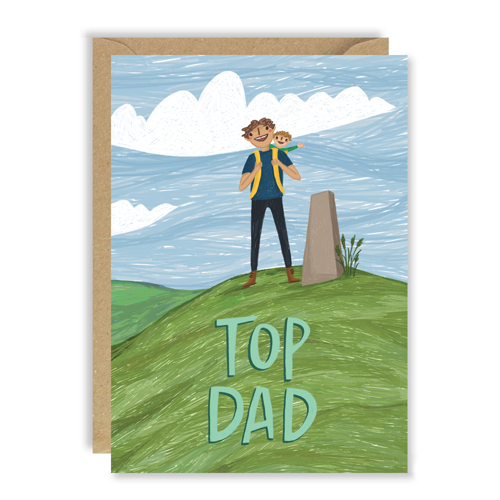 Top Dad card