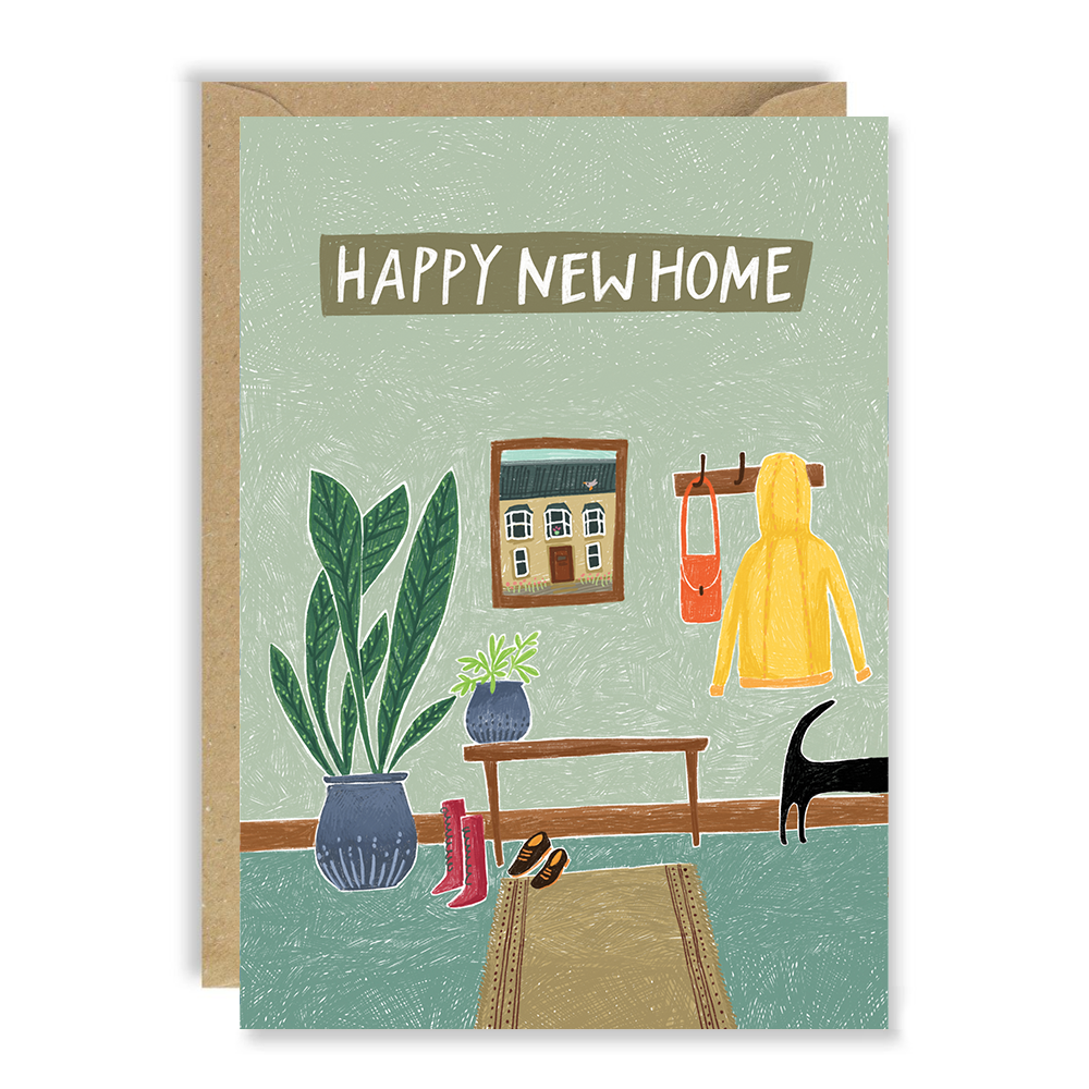 Happy New Home card
