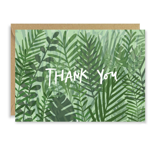 Thank You Leaves card