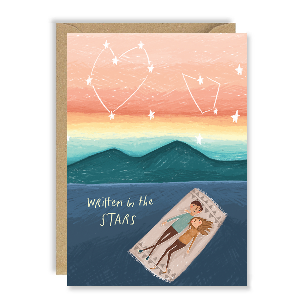 Written in the Stars card