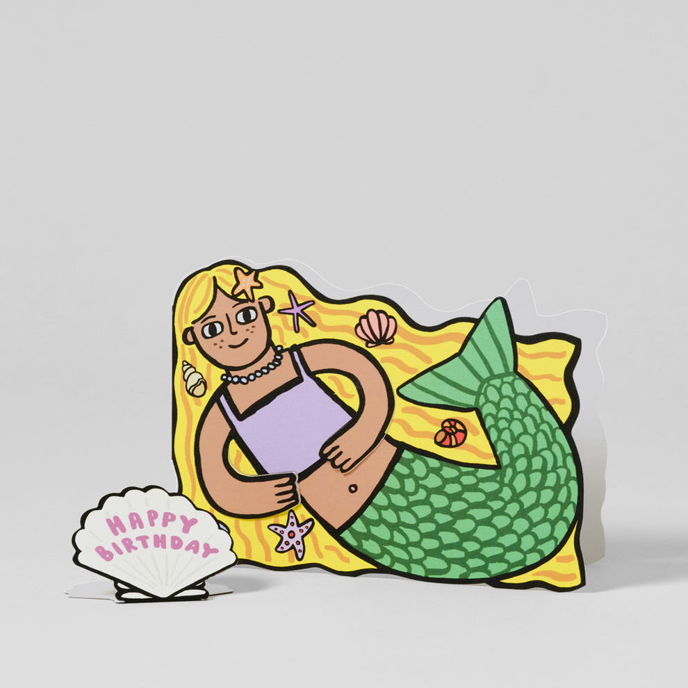 Mermaid with Mini Card