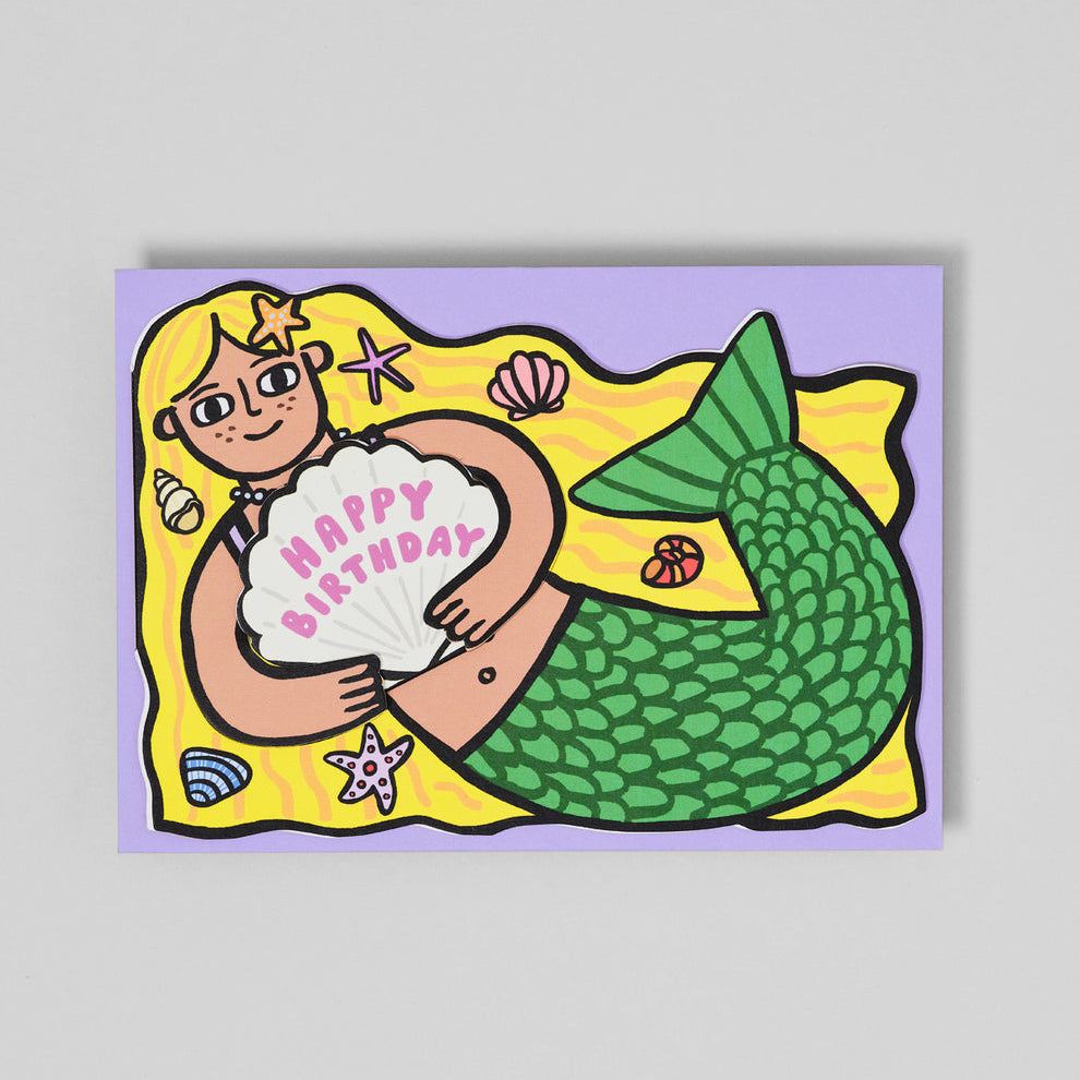 Mermaid with Mini Card