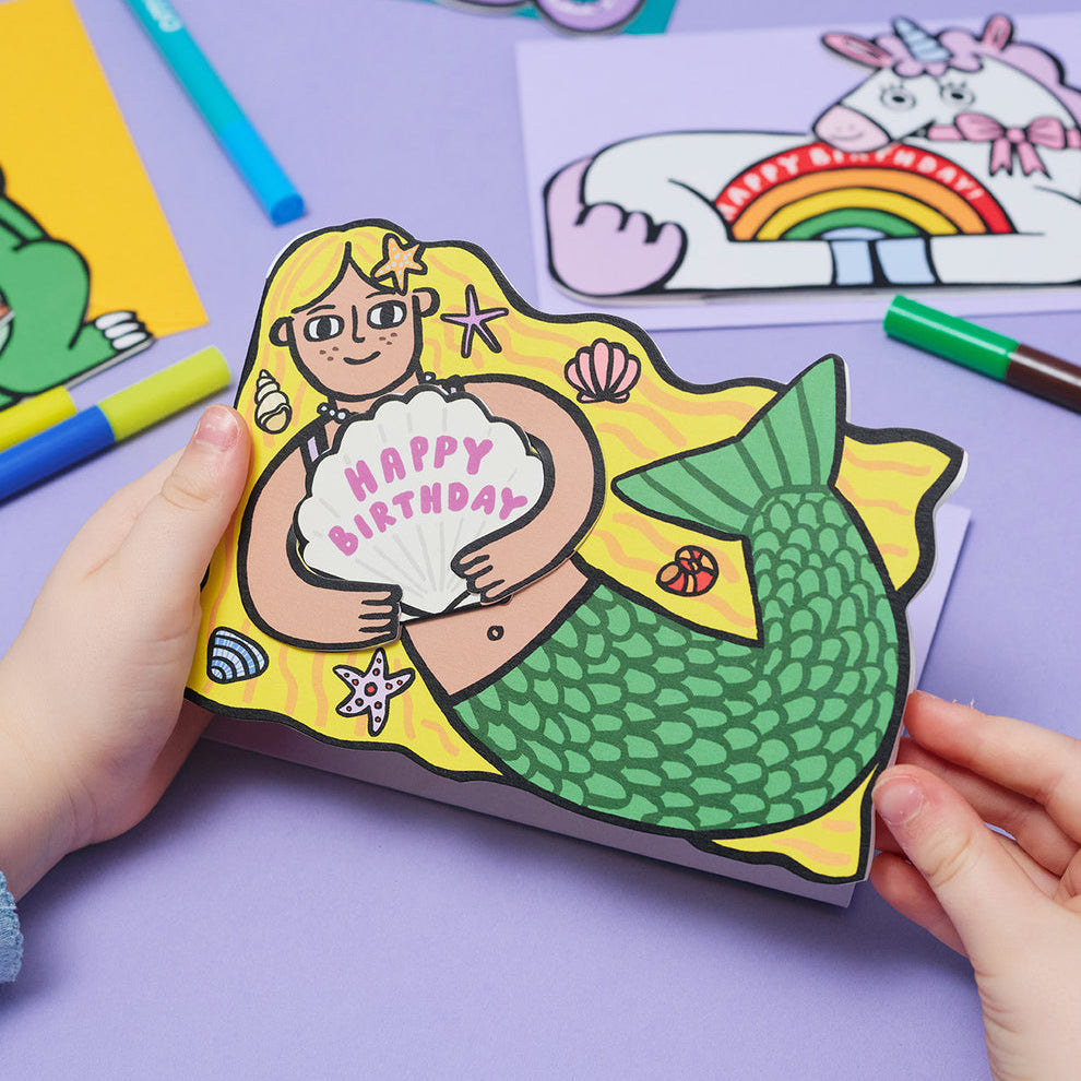 Mermaid with Mini Card