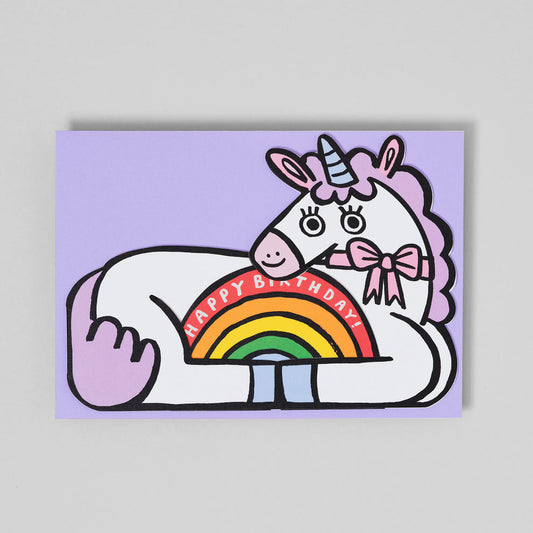 Unicorn with Mini Card