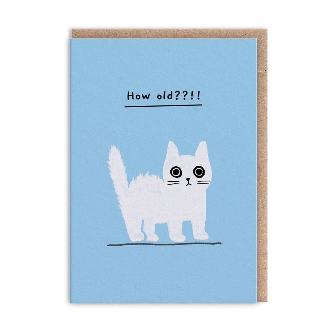 How Old Mini Birthday Card