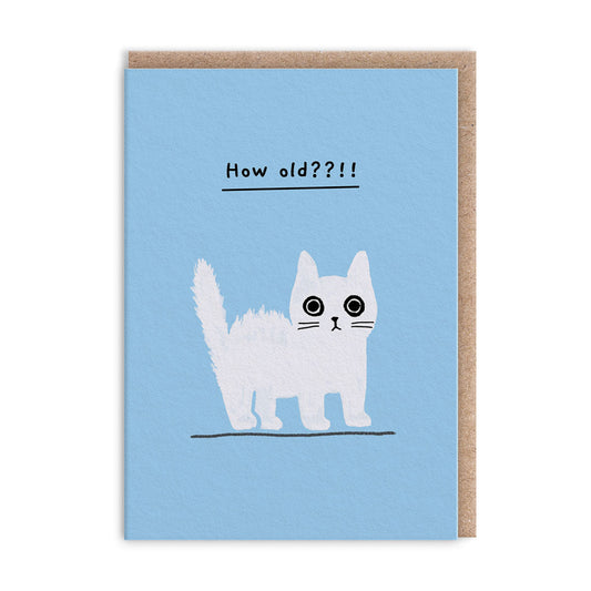How Old Mini Birthday Card
