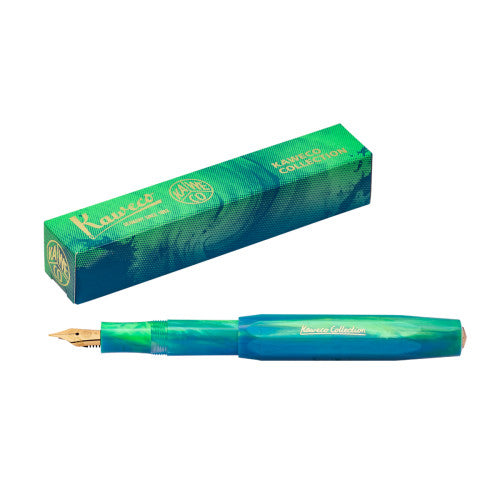 Kaweco Collection Fountain Pen - Marble Ocean, 2 variations