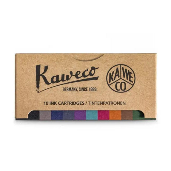 Kaweco Ink Cartridges - 10 pack colour mix