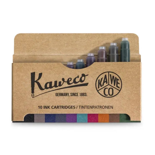 Kaweco Ink Cartridges - 10 pack colour mix