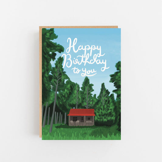 Happy Birthday - Cabin